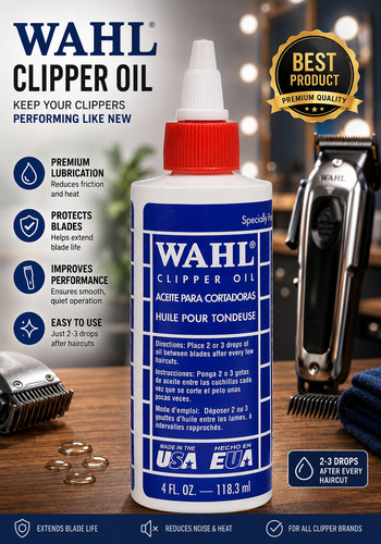 Wahl clipper oil blade - wahl, for